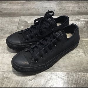Black Converse M 5.5 / W 7.5